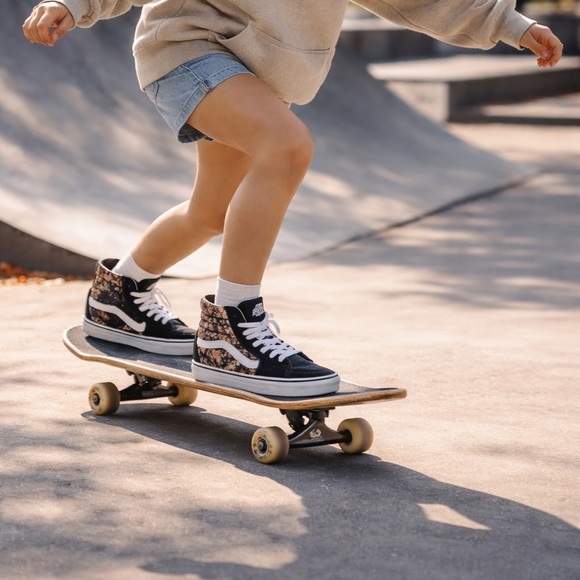 VANS SK8 -HIGH “ROSE DREAMS High-Top Sneakers FINAL $41 - Picture 2 of 12